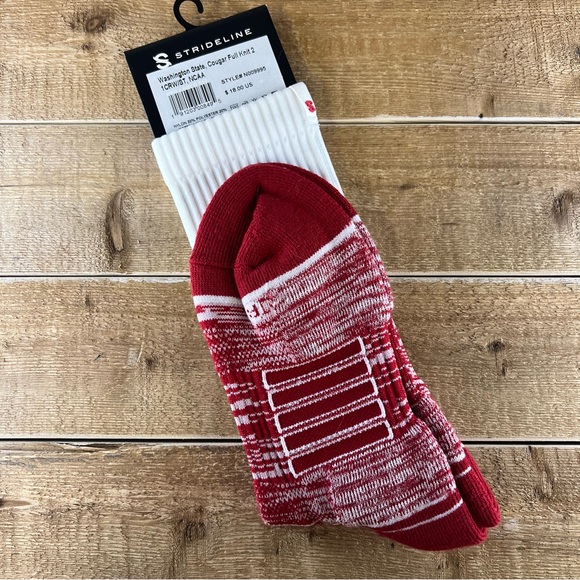 Strideline Washington State Cougar Socks  NWT - Picture 2 of 4